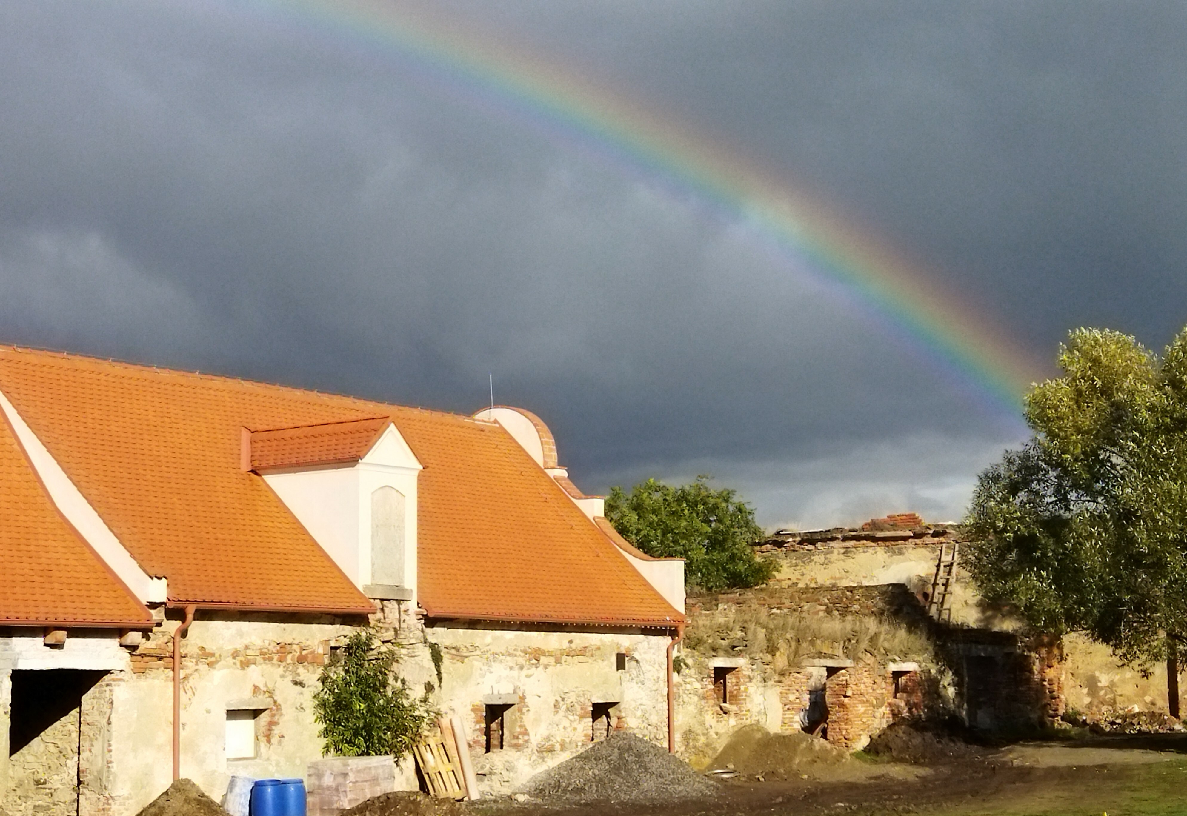 Obnova druhých stájí - severní křídlo - fáze III.